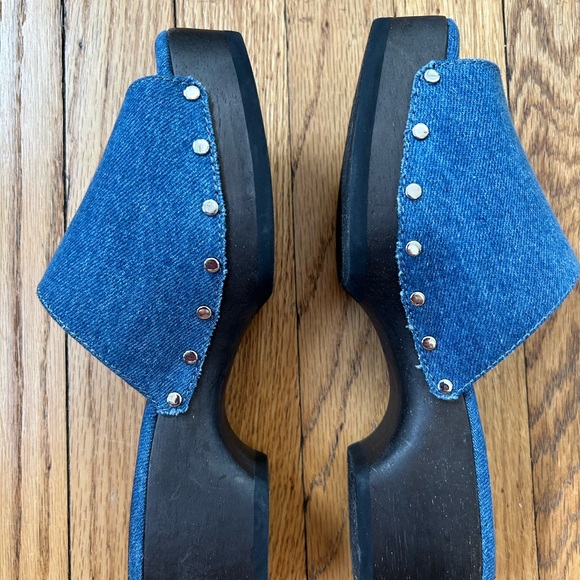 Rag & Bone Mara Denim Platform Clog - Picture 4 of 4